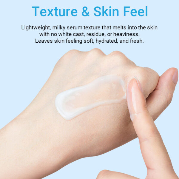 private label sunscreen serum spf 50+