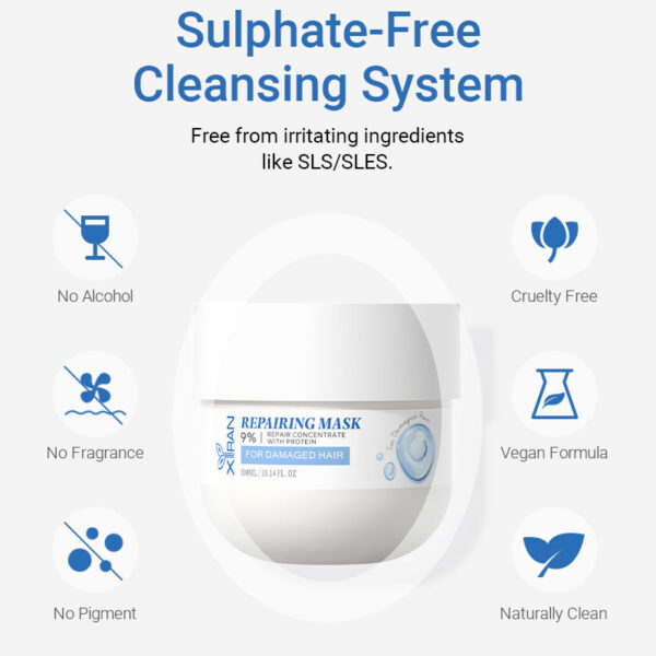 private label repairing hair mask
