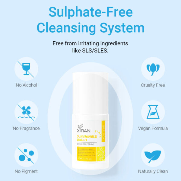 private label sunscreen serum spf 50+