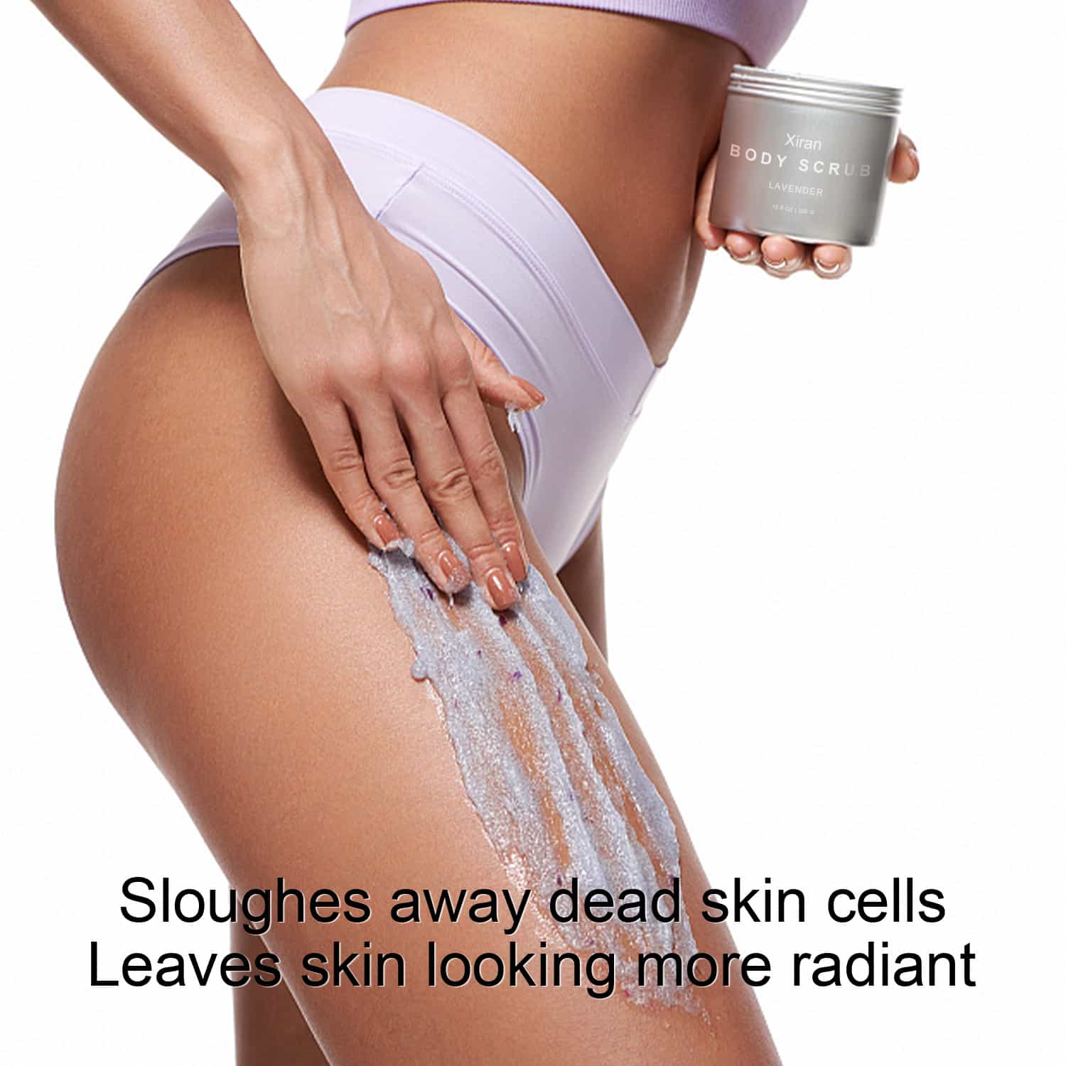 private label ice cream body scrub