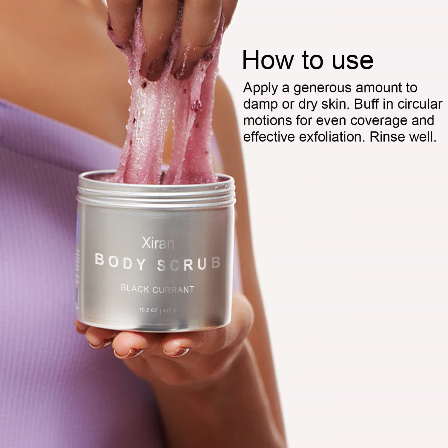 private label ice cream body scrub