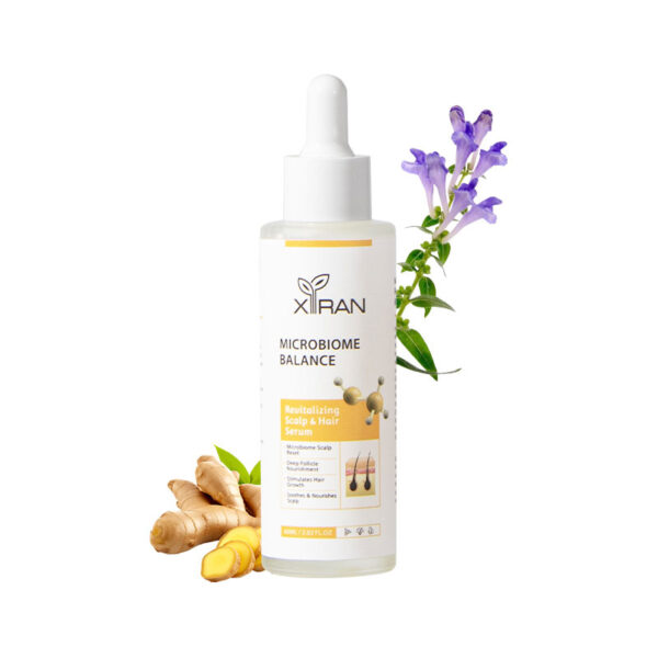 private label microbiome balance revitalizing scalp & hair serum