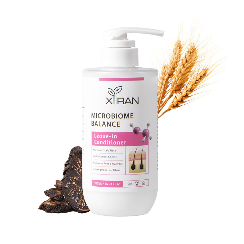 private label microbiome balance leave in conditioner