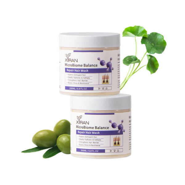 private label microbiome balance repair hair mask