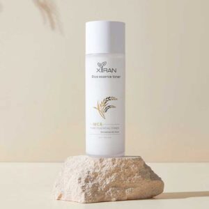 private label rice face toner