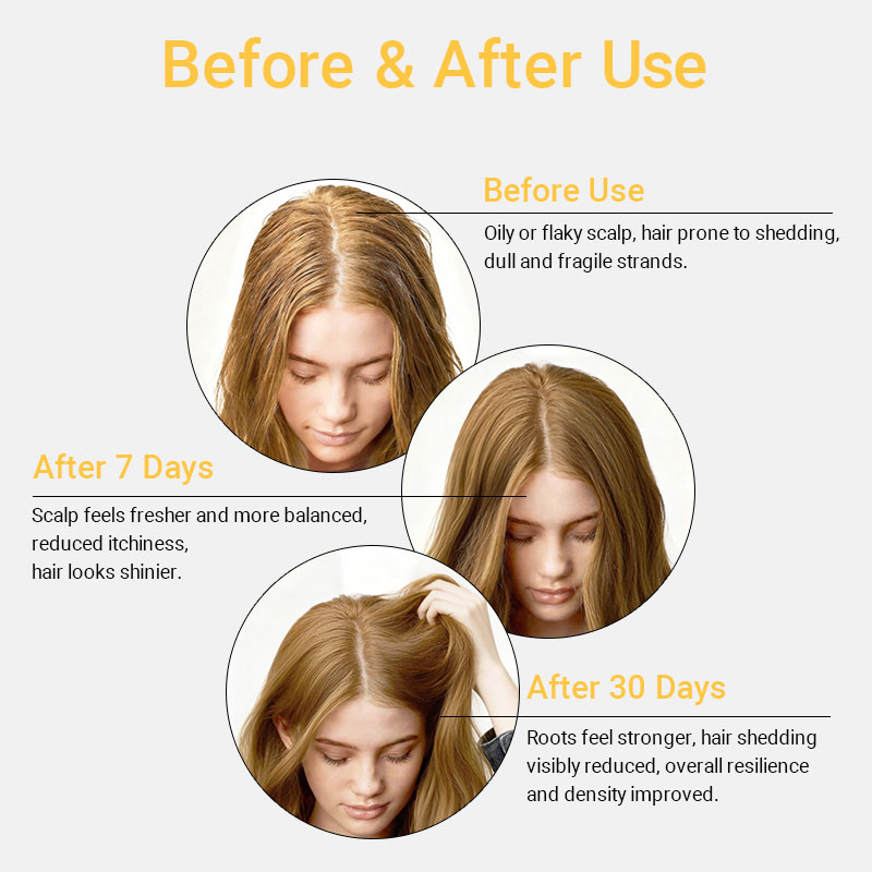 private label microbiome balance revitalizing scalp & hair serum