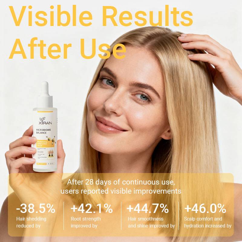 private label microbiome balance revitalizing scalp & hair serum