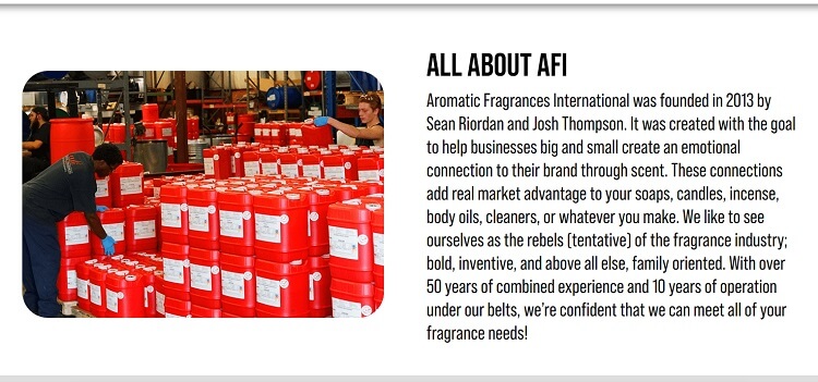 aromatic fragrances international