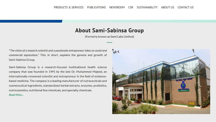 sabinsa corporation