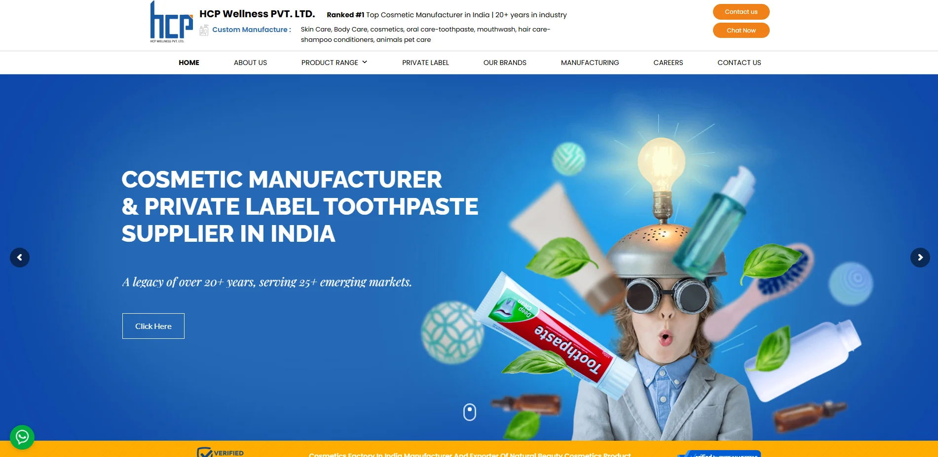 Top 10 Private Label Skin Care Manufacturers in India