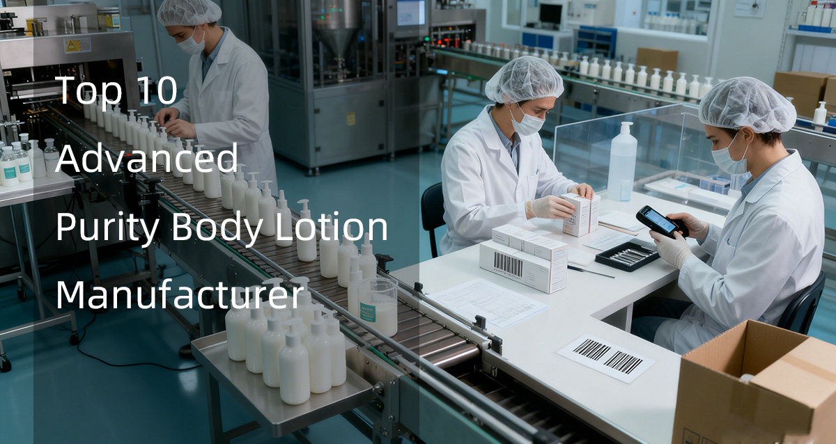 top 10 advanced purity body lotion manufacturer