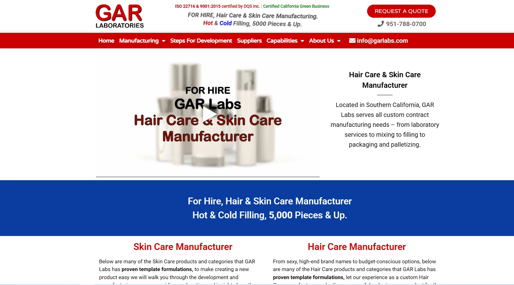 Top 10 Cosmetic Manufacturers in Los Angeles