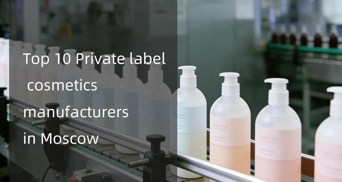 Top 10 Private label cosmetics manufacturers in Moscow
