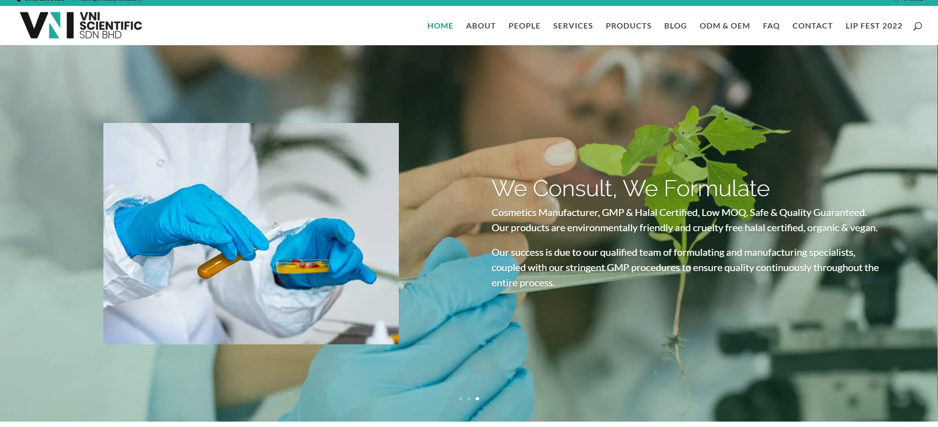 STop 10 Cosmetic Manufacturer Malaysia