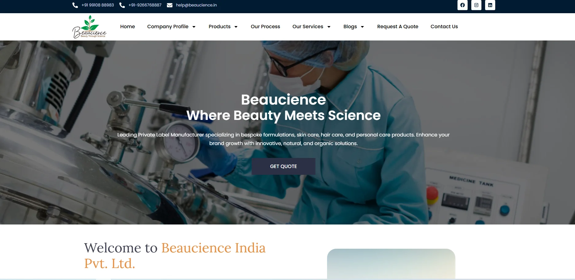 Top 10 Private Label Body Cream Manufacturers in India