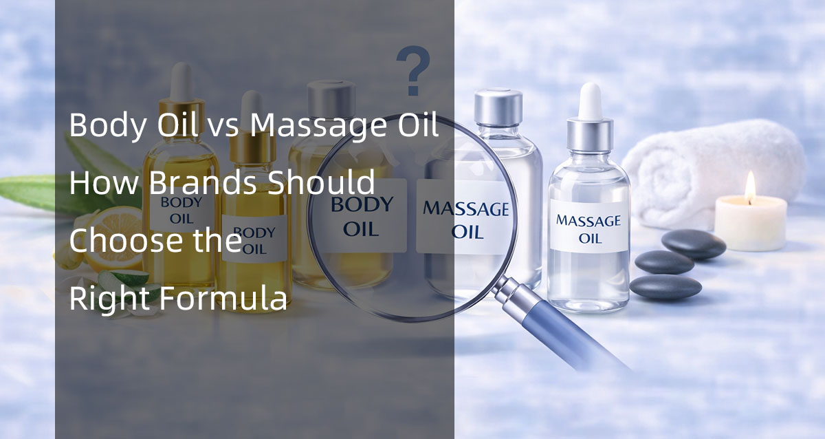 body oil vs massage oil how brands should choose the right formula
