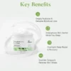 Xiran Overnight Recovery Gel Mask with benefits including hydration, strengthening skin barrier, deep repair, and stress relief.