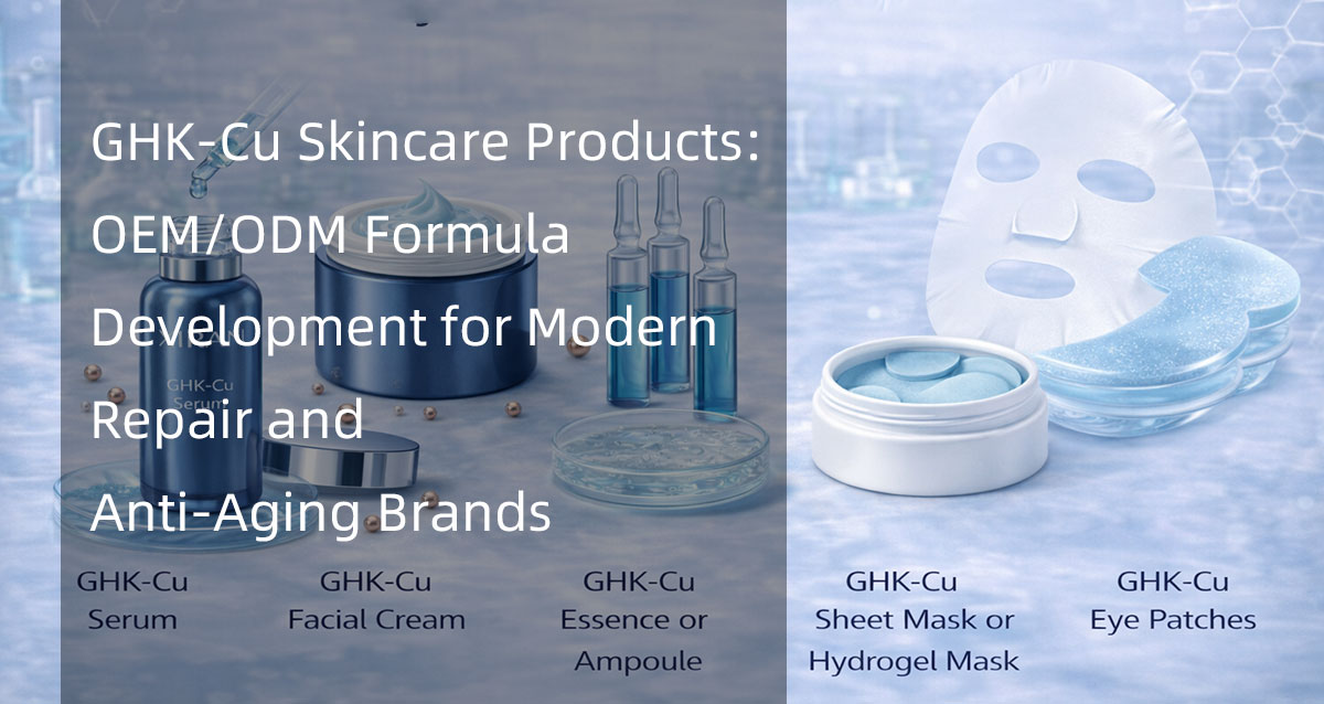 ghk-cu skincare news GHK-Cu Copper Peptide Serum – Clinical Anti-Aging Skin Repair – Beverly Hills Luxury Skincare – 30ml main image 1