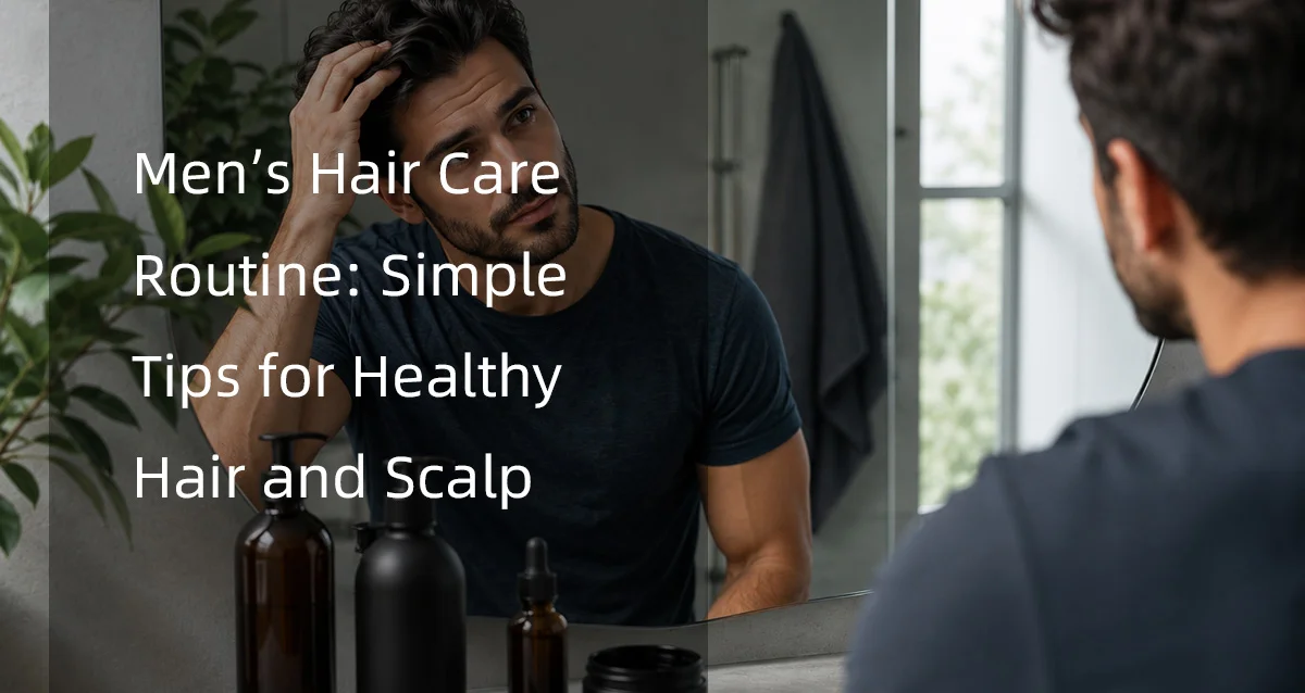 Men&rsquo;s Hair Care Routine: Simple Tips for Healthy Hair and Scalp