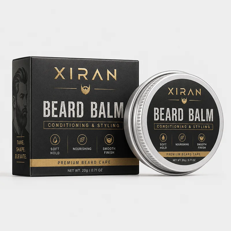 Private Label All-Natural Beard Balm for Daily Grooming Care