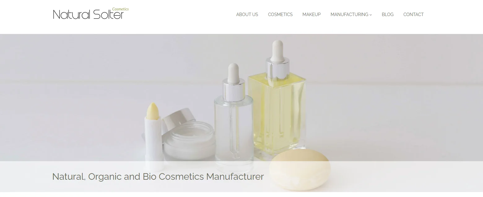 Hersteller von Bio-Kosmetik für Eigenmarken
