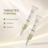 Two tubes of skincare product labeled 'Targeted Booster' with Retinal and Matrixyl, promoting precision care to refine and firm skin.