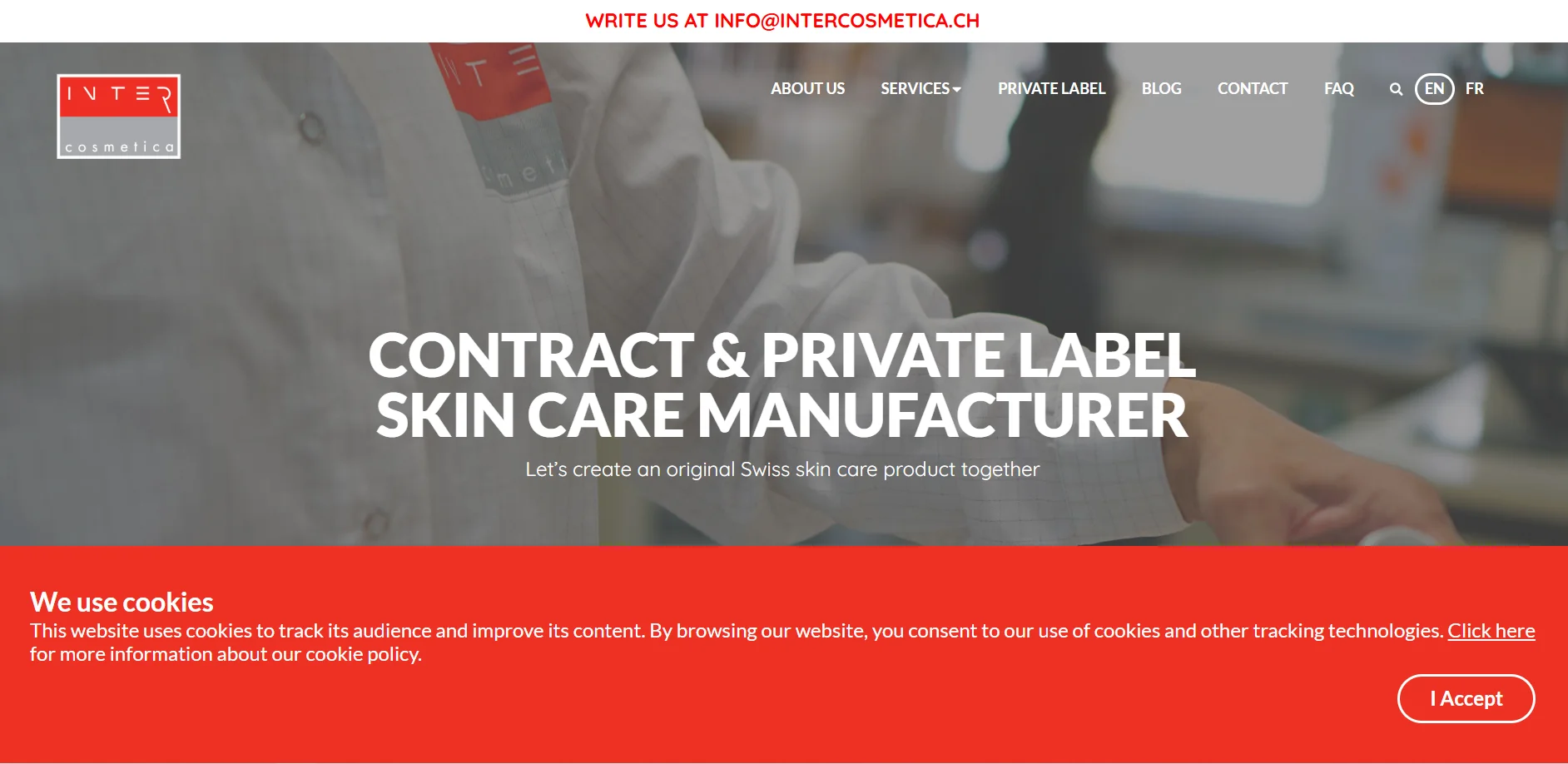 Intercosmetica: Private-label skincare manufacturer
