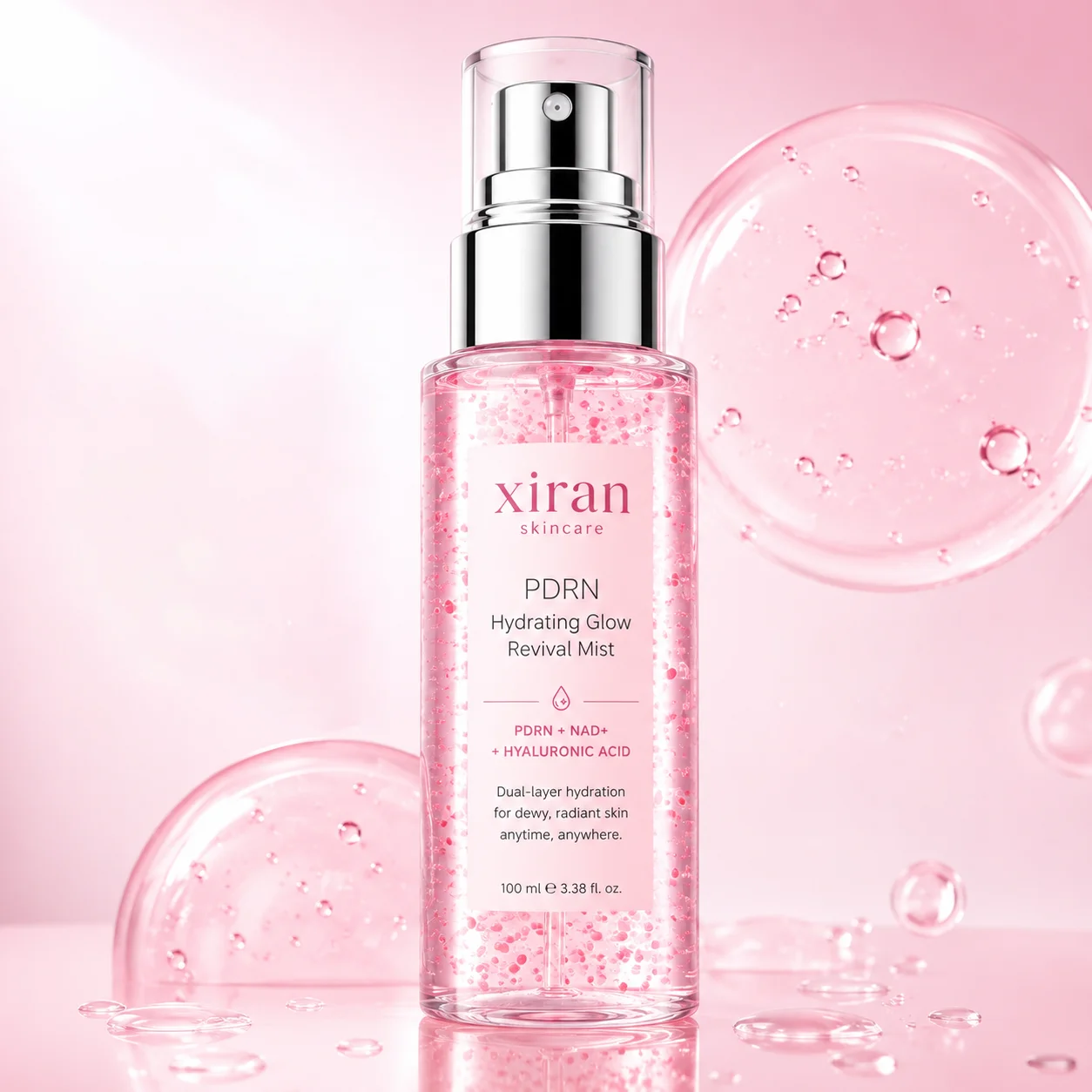 Private Label PDRN + NAD+ Glow Serum Mist for Face