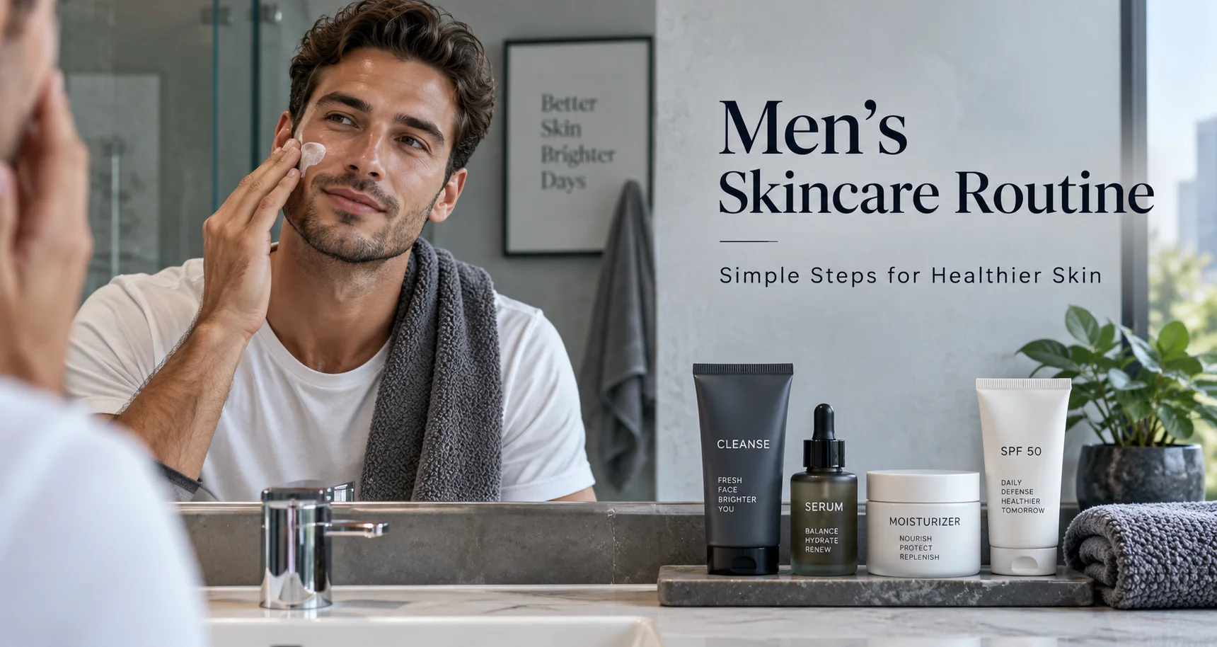 Men&rsquo;s Skincare Routine: A Skincare Guide That&rsquo;s Truly Suitable for Men