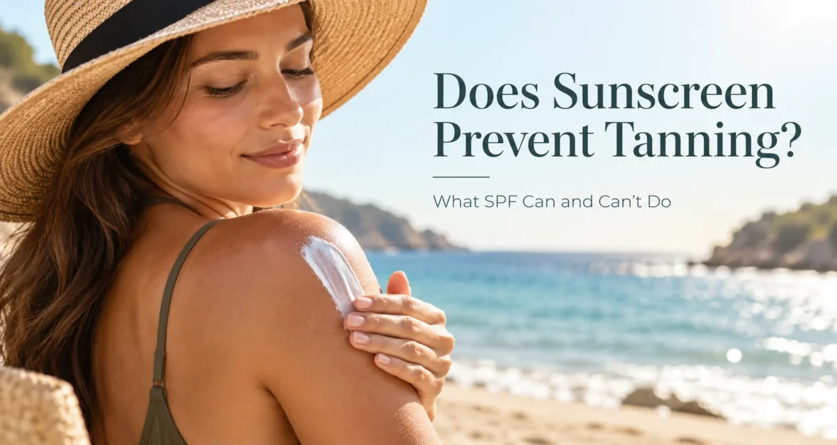 Does Sunscreen Prevent Tanning? Why You Can Still Tan With SPF