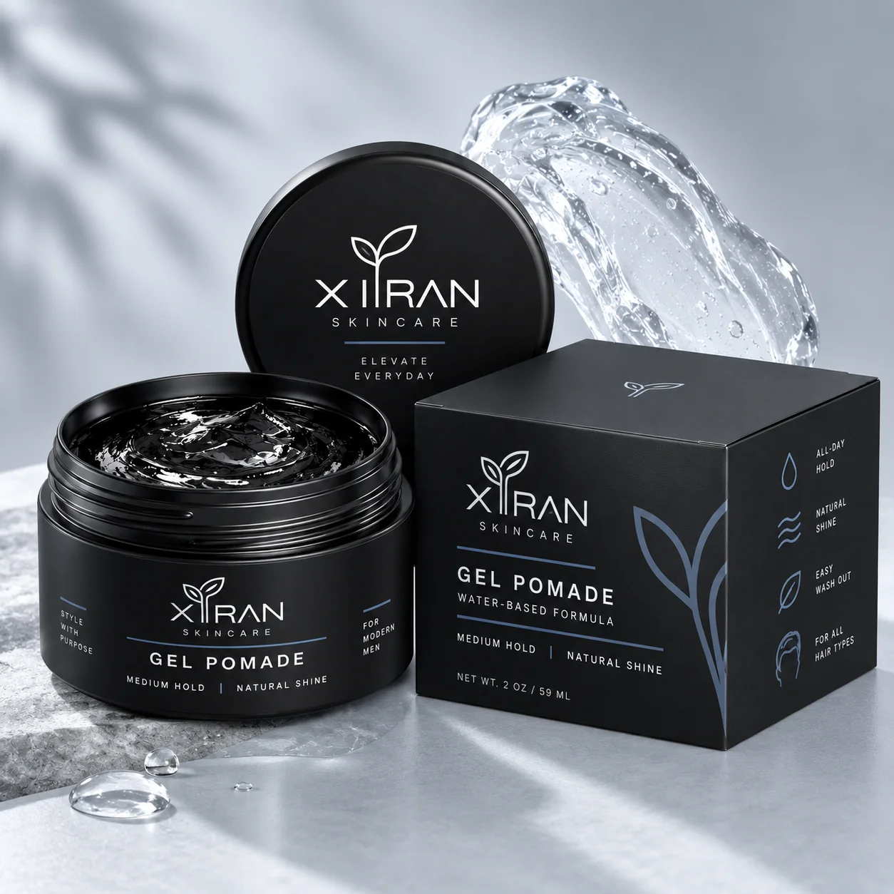 Private Label Water-Based Pomade